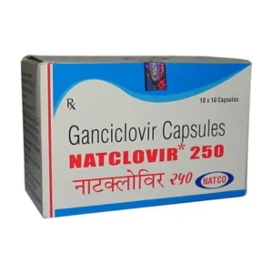 Natclovir 250 mg ganciclovir capsules for cytomegalovirus CMV infection treatment