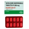 Ocuvir DT 200 mg acyclovir dispersible tablets for herpes virus infection treatment