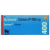Zovirax 400 mg Acyclovir tablets used for herpes infection treatment