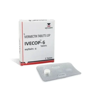 Ivecop 6 mg Tablet strip – Ivermectin 6 mg antiparasitic medicine by Menarini India