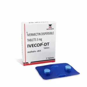 Ivecop DT 3 mg Dispersible Tablet strip – Ivermectin 3 mg antiparasitic medicine