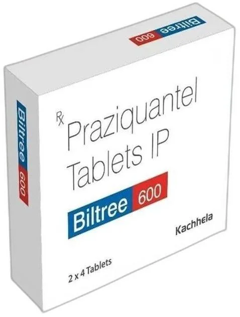 Biltree 600mg Praziquantel tablets are used for the treatment of schistosomiasis, tapeworm infections, and other parasitic worm diseases.
