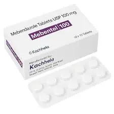 Mebentel 100mg Tablet – Mebendazole Anti-Worm Deworming Medicine Strip